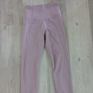 Nike Women's Yoga Leggings Dri-Fit with Cut Outs - Women's Small